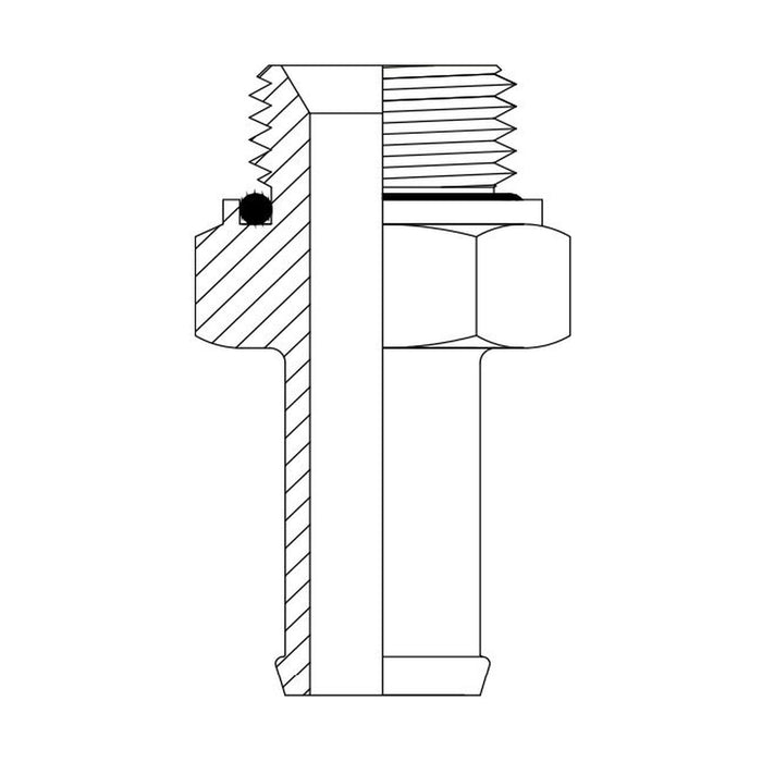 Hose Tail Low Pressure BSP Parallel Male Straight