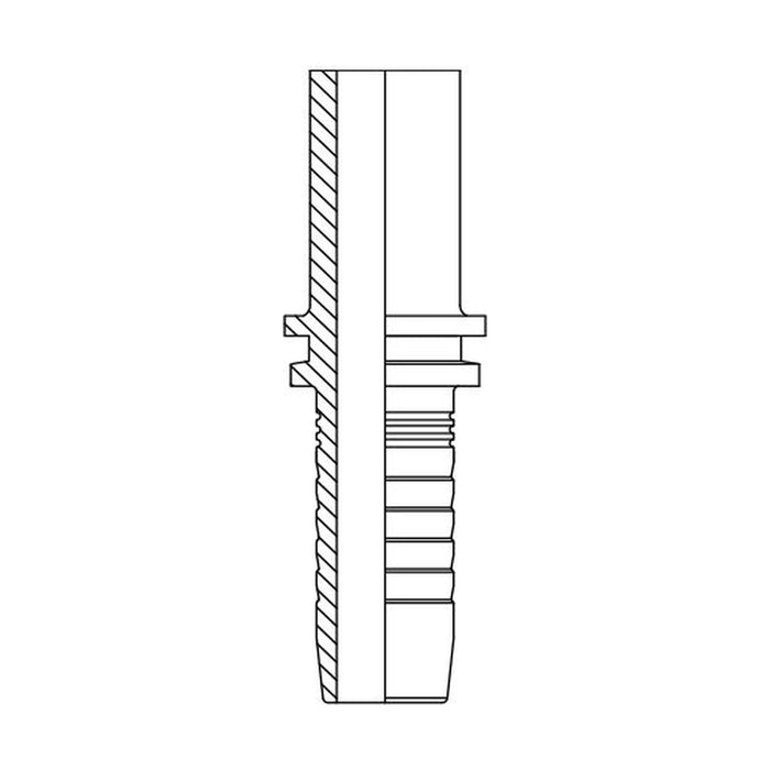 Hose Tail Barb Metric Stand Pipe Straight