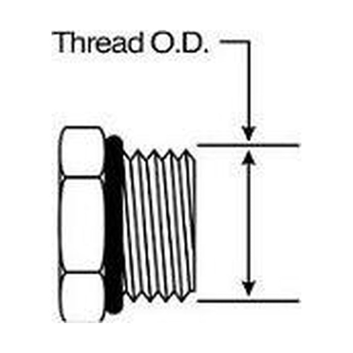 Hose Tail - UNO Swivel Male 90° Compact - Gates MegaCrimp®