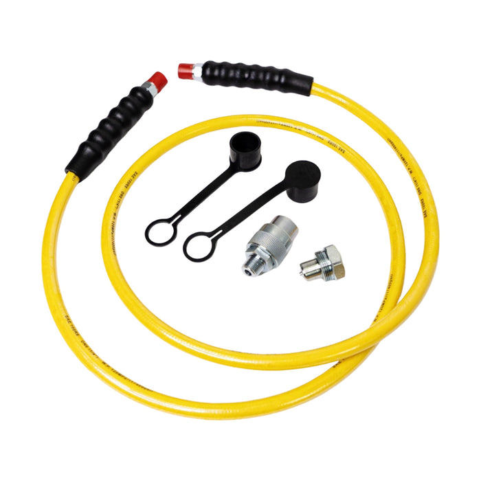 Engmattec - SAE 100R8 - Thermoplastic Wire Braid (04) 1/4" - 17400psi - Jacking Assembly - 2 Metres