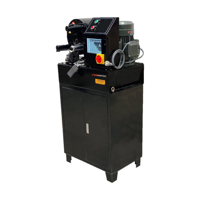 Engmattec - 240 Volt 2 inch Hydraulic Hose Swaging Crimping Machine with Stand