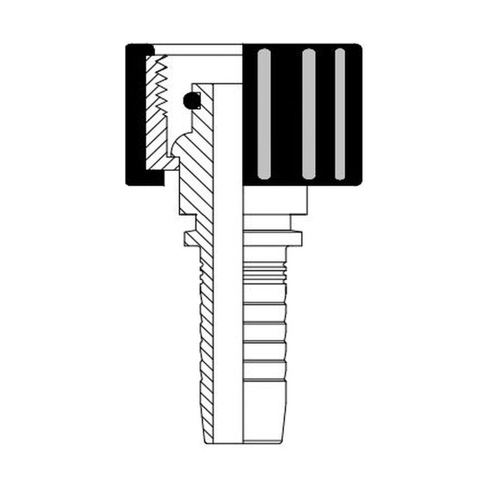 Hose Tail Barb Karcher Female Straight