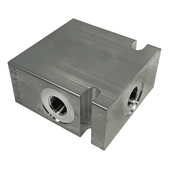 Cartridge Body Series 10 - 3 Port - Common Cavity