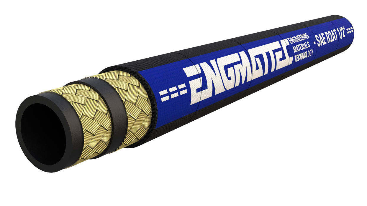 Engmattec - SAE 100R2 - Double Wire Braid (08) 1/2" - 4000psi