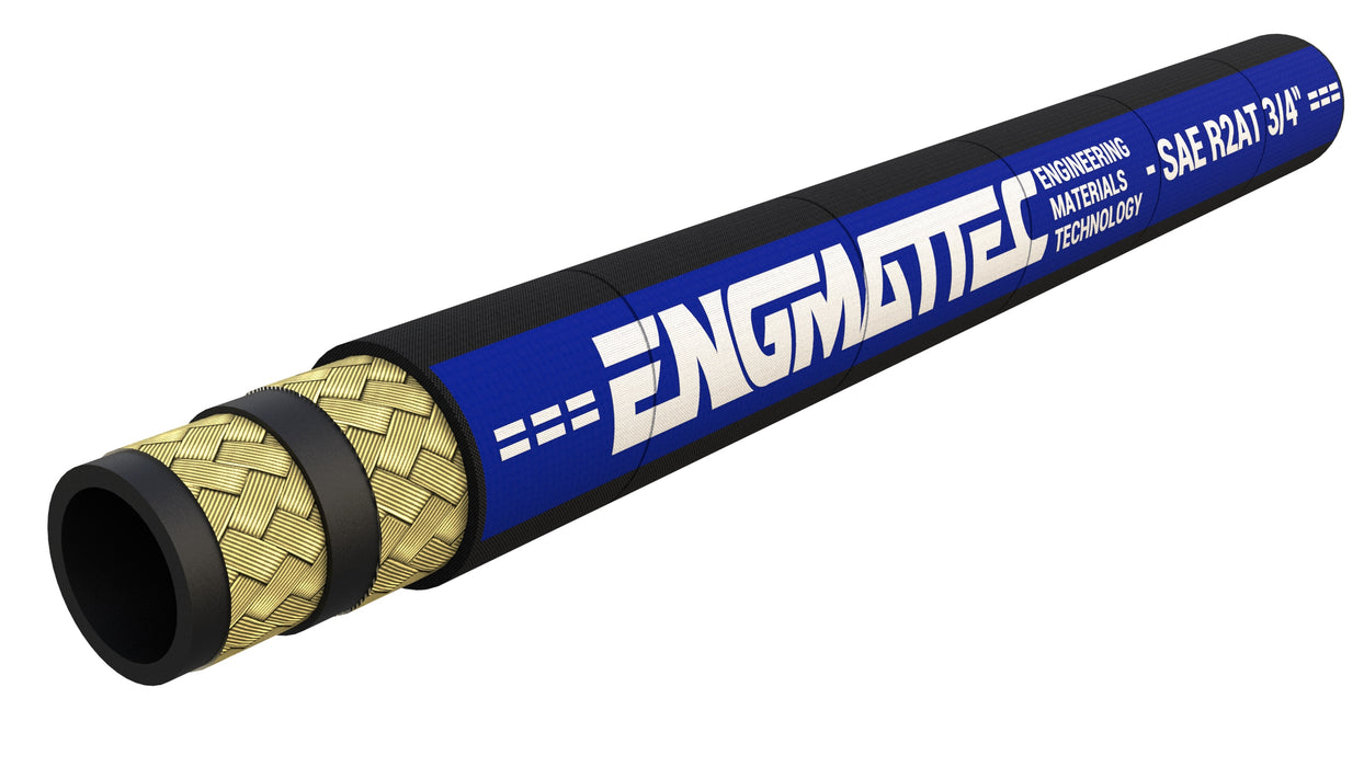 Engmattec - SAE 100R2 - Double Wire Braid (12) 3/4" - 3120psi