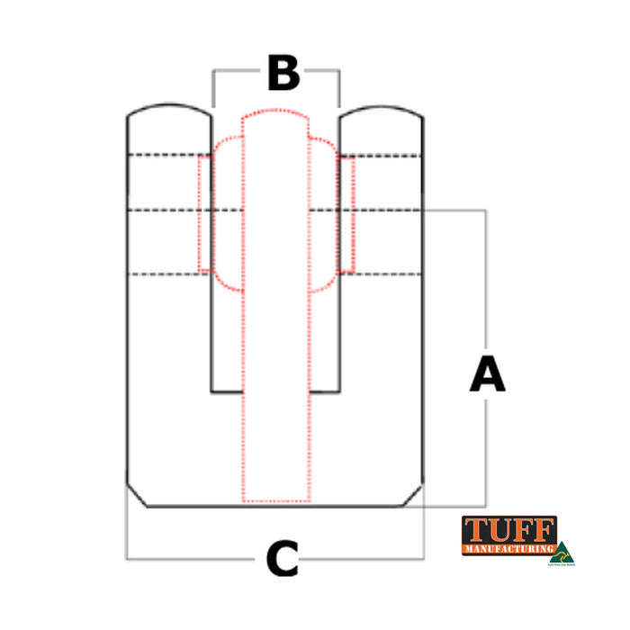 Tuff - Female Clevis