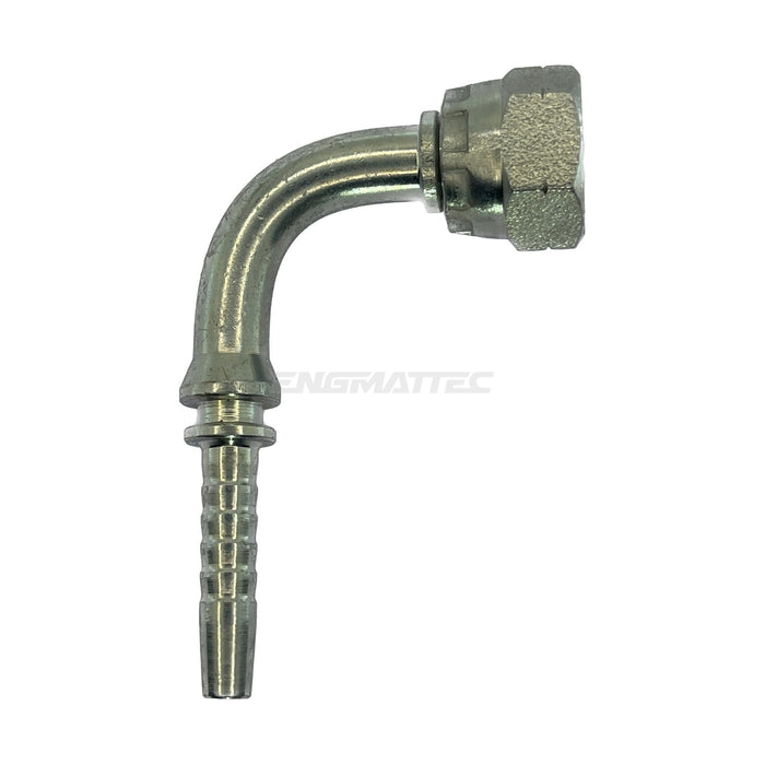 Hose Tail Barb BSP Swivel Female 90° Swept