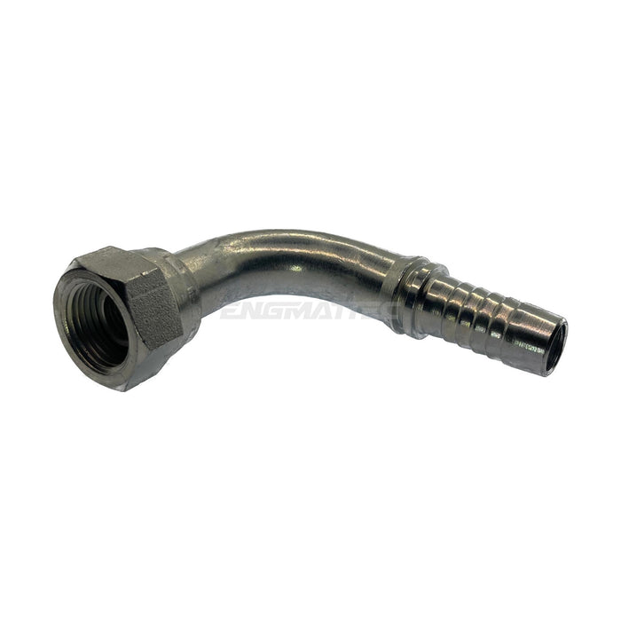 Hose Tail Barb BSP Swivel Female 90° Swept