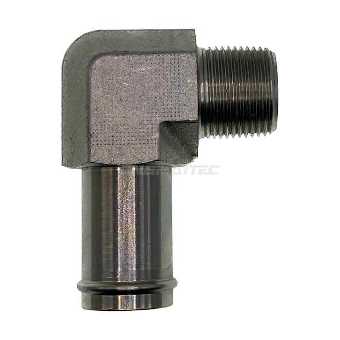 Hose Tail Low Pressure NPT Tapered Male 90° Compact
