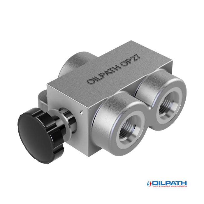 Oilpath - OP27 160 LPM 3 Port Selector Valve