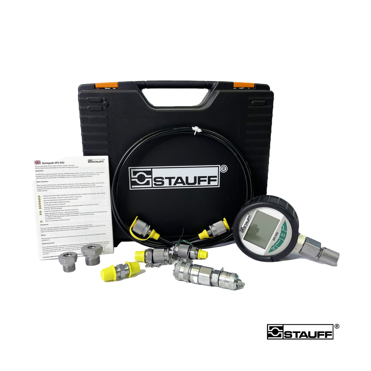 Stauff - Digital Pressure Test Kit - SMB-DIGI - CAT — ENGMATTEC Australia