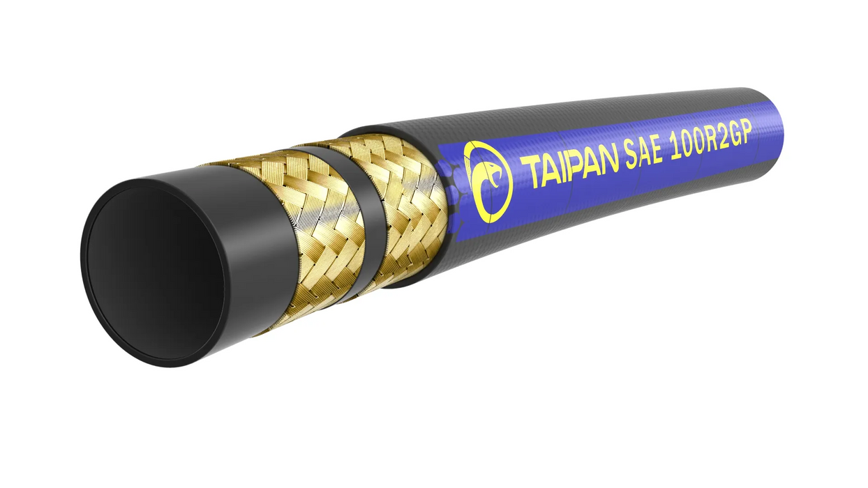 Taipan - SAE 100R2 - Double Wire Braid (04) 1/4" - 5800psi